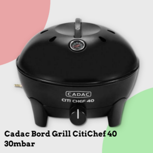 Anmeldelse af Cadac Bord Grill CitiChef 40 30mbar
