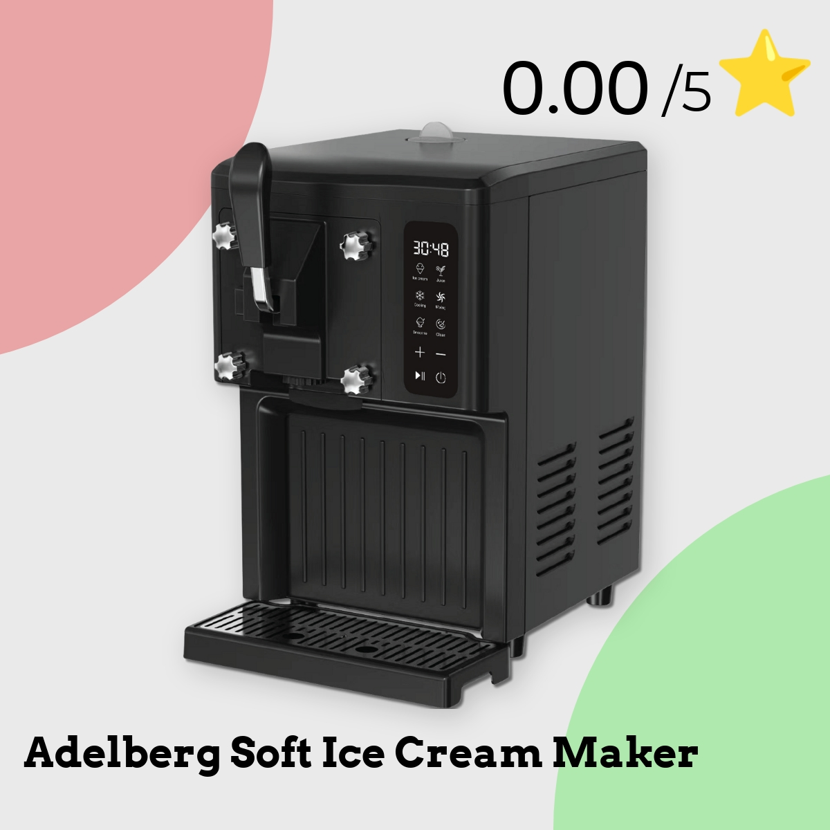 Anmeldelse af Adelberg Soft Ice Cream Maker