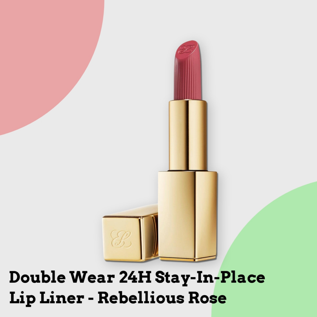 Anmeldelse af Double Wear 24H Stay-In-Place Lip Liner - Rebellious Rose
