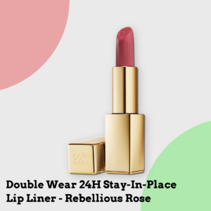 Anmeldelse af Double Wear 24H Stay-In-Place Lip Liner - Rebellious Rose