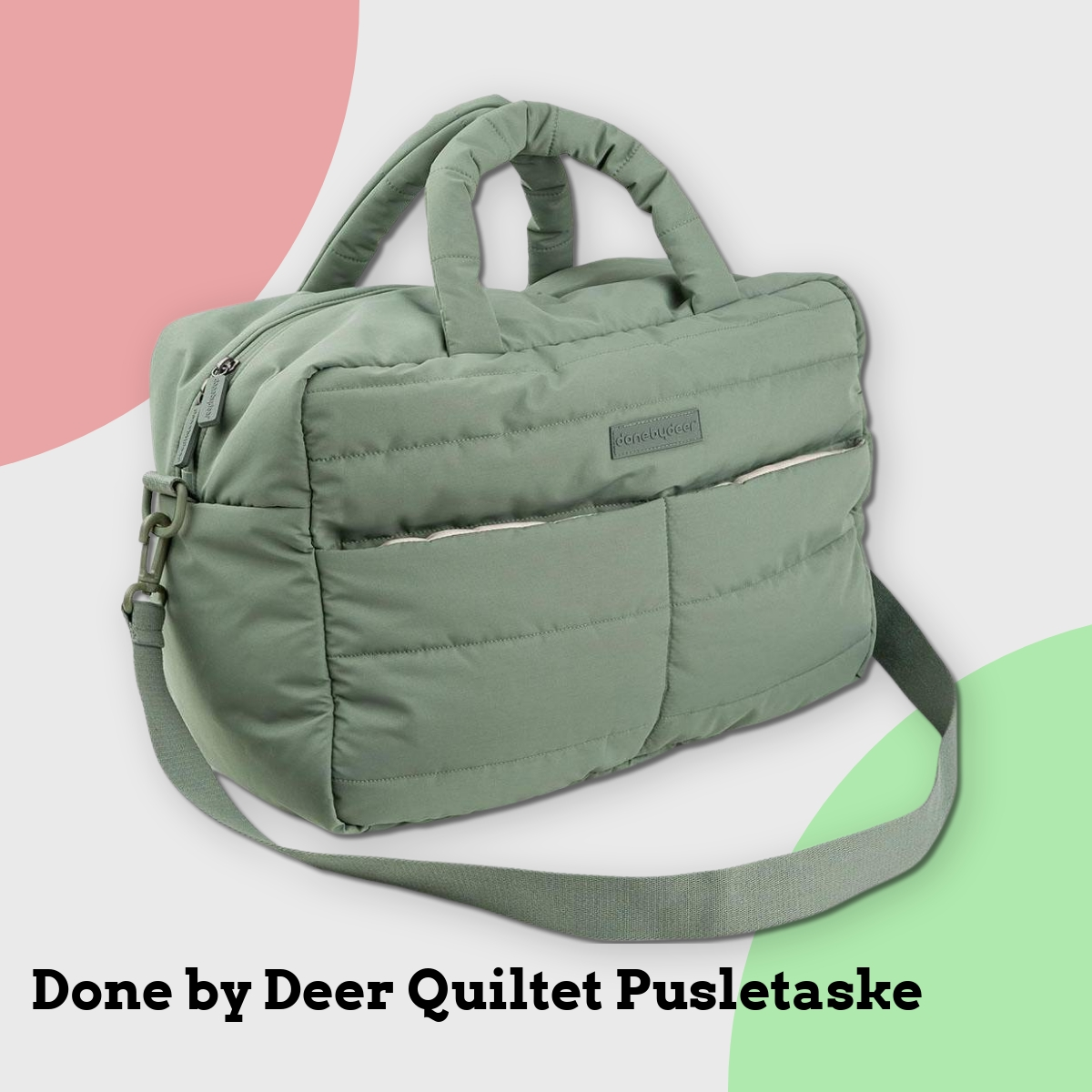 Anmeldelse af Done by Deer Quiltet Pusletaske