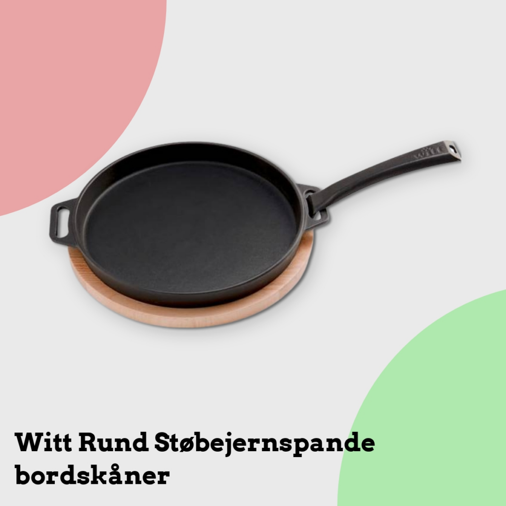 Anmeldelse af Witt Rund Støbejernspande bordskåner