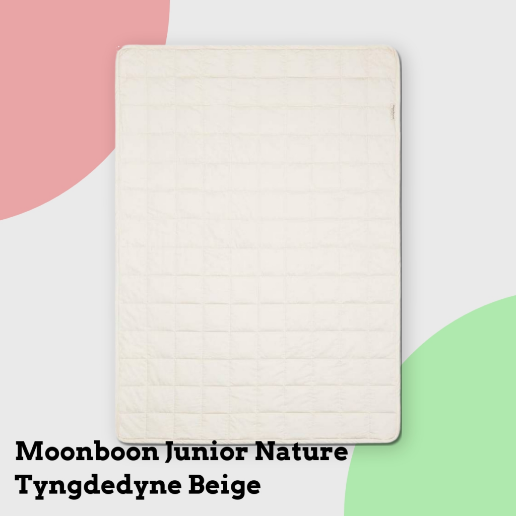 Anmeldelse af Moonboon Junior Nature Tyngdedyne Beige