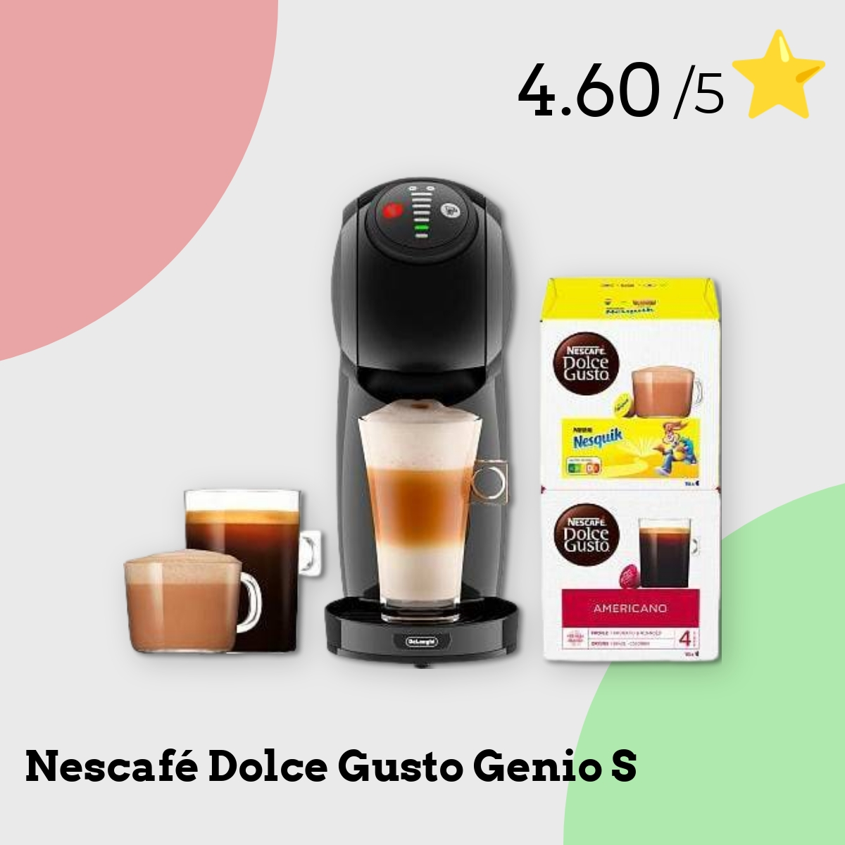 Anmeldelse af Nescafé Dolce Gusto Genio S