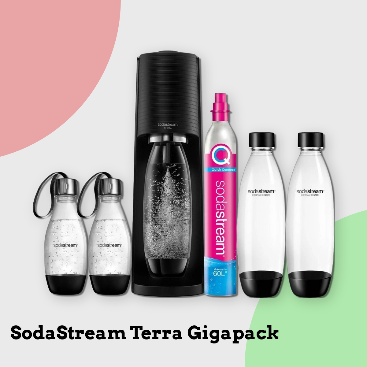 Anmeldelse af SodaStream Terra Gigapack