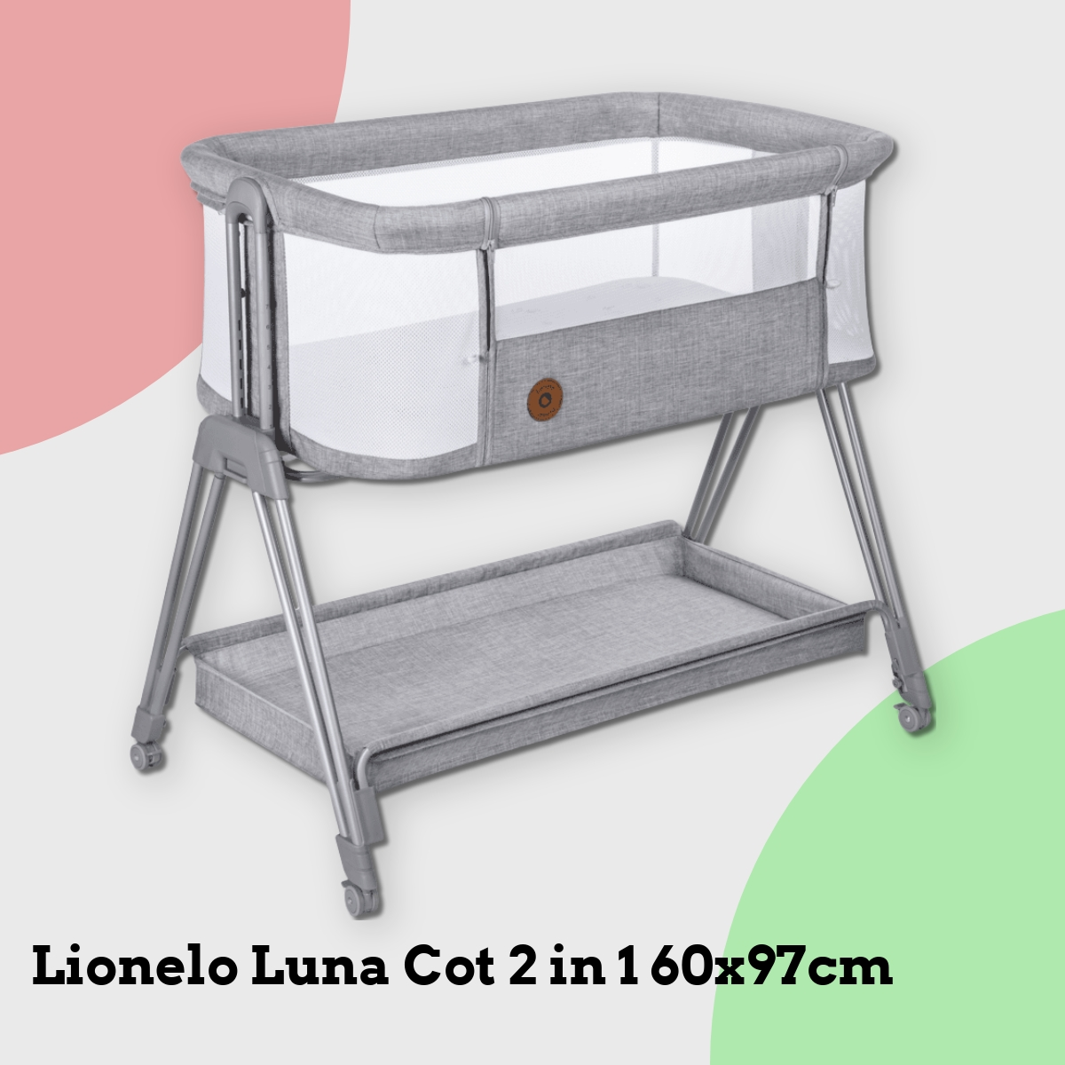 Anmeldelse af Lionelo Luna Cot 2 in 1 60x97cm