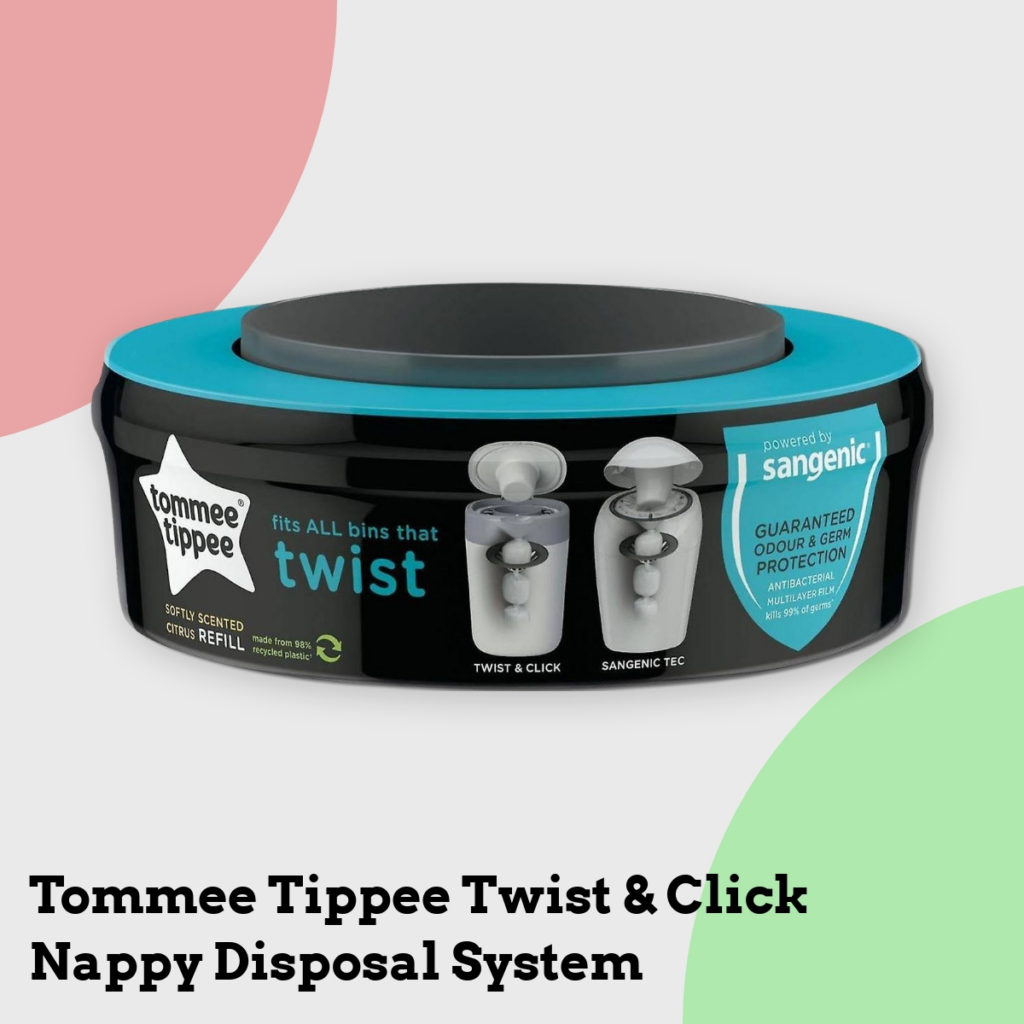 Anmeldelse af Tommee Tippee Twist & Click Nappy Disposal System