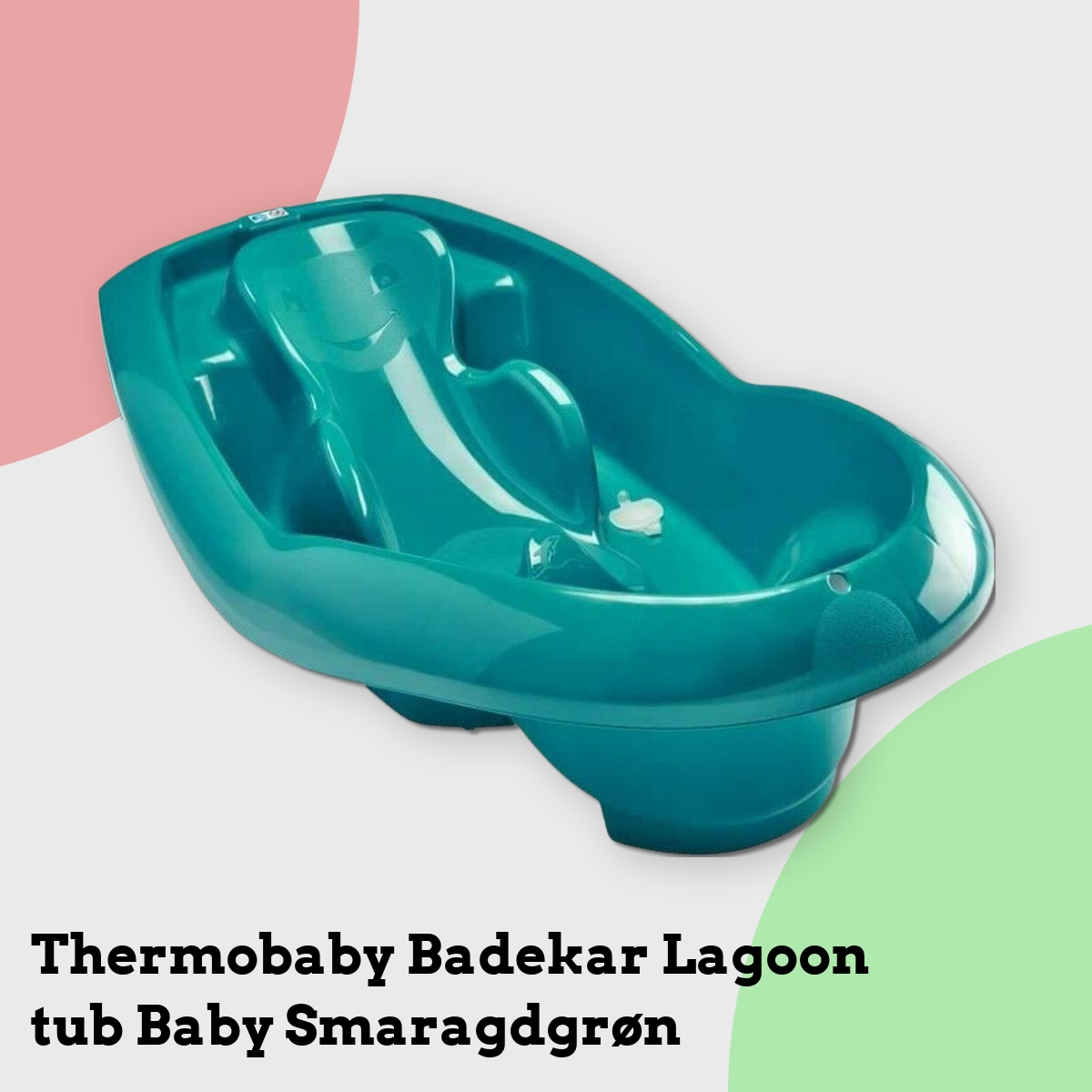 Anmeldelse af Thermobaby Badekar Lagoon tub Baby Smaragdgrøn