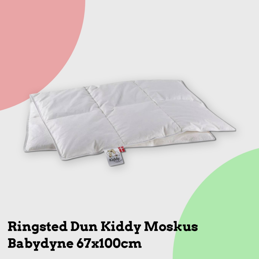 Anmeldelse af Ringsted Dun Kiddy Moskus Babydyne 67x100cm