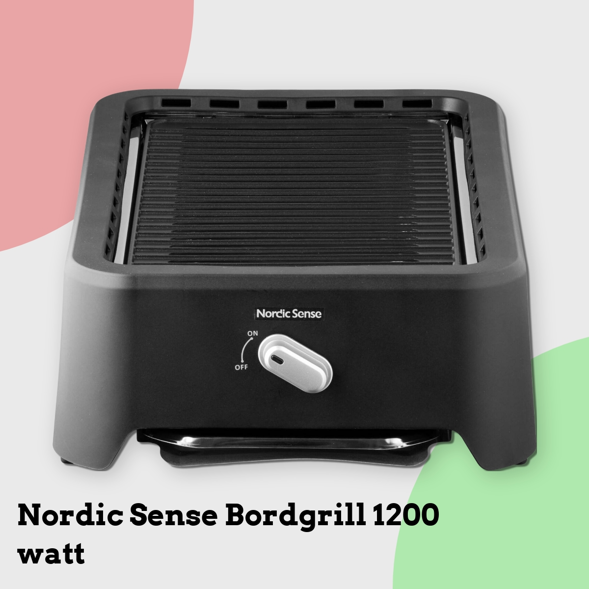 Anmeldelse af Nordic Sense Bordgrill 1200 watt