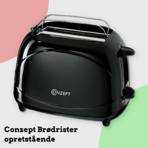 Anmeldelse af Conzept Brødrister opretstående