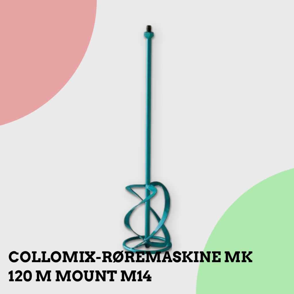 Anmeldelse af COLLOMIX-RØREMASKINE MK 120 M MOUNT M14