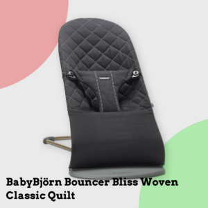Anmeldelse af BabyBjörn Bouncer Bliss Woven Classic Quilt