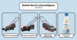 Bedste Benzin plæneklippere i test