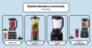 Bedste Blendere med kande i test