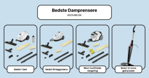 Bedste Damprensere i test