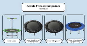 Bedste Fitnesstrampoliner i test
