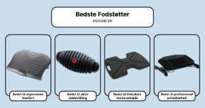 Bedste Fodstøtter i test