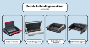 Bedste Indbindingsmaskiner i test