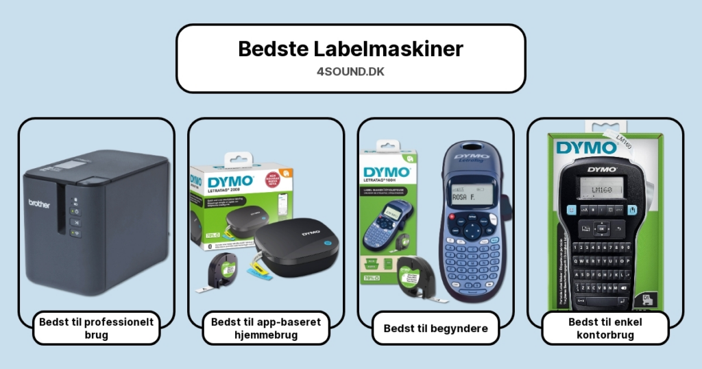 Bedste Labelmaskiner i test