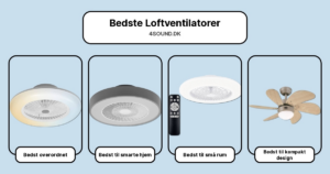 Bedste Loftventilatorer i test