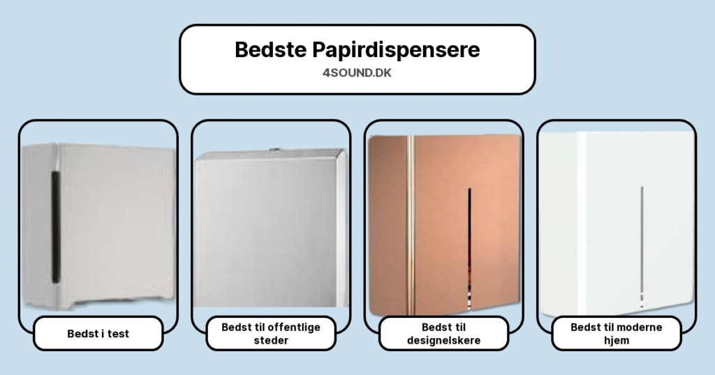 Bedste Papirdispensere i test