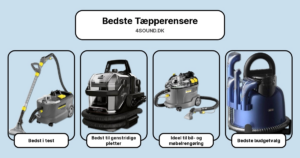 Bedste Tæpperensere i test
