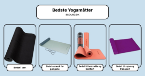Bedste Yogamåtter i test