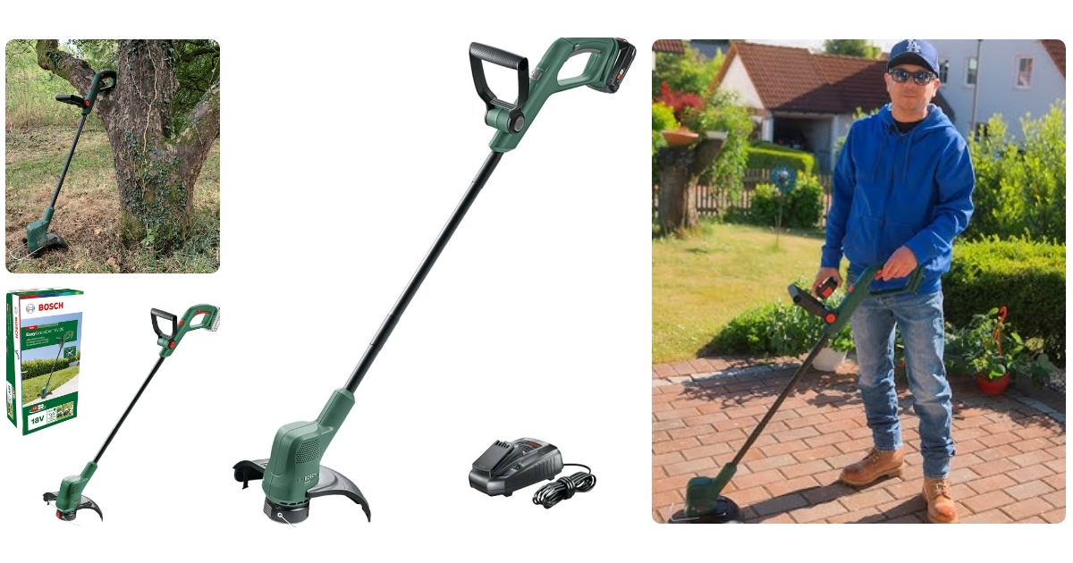 Anmeldelse af Bosch EasyGrassCut 18V-26 Solo