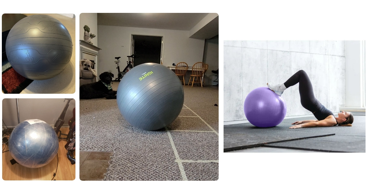 Anmeldelse af ASG Fitness Ball 75cm