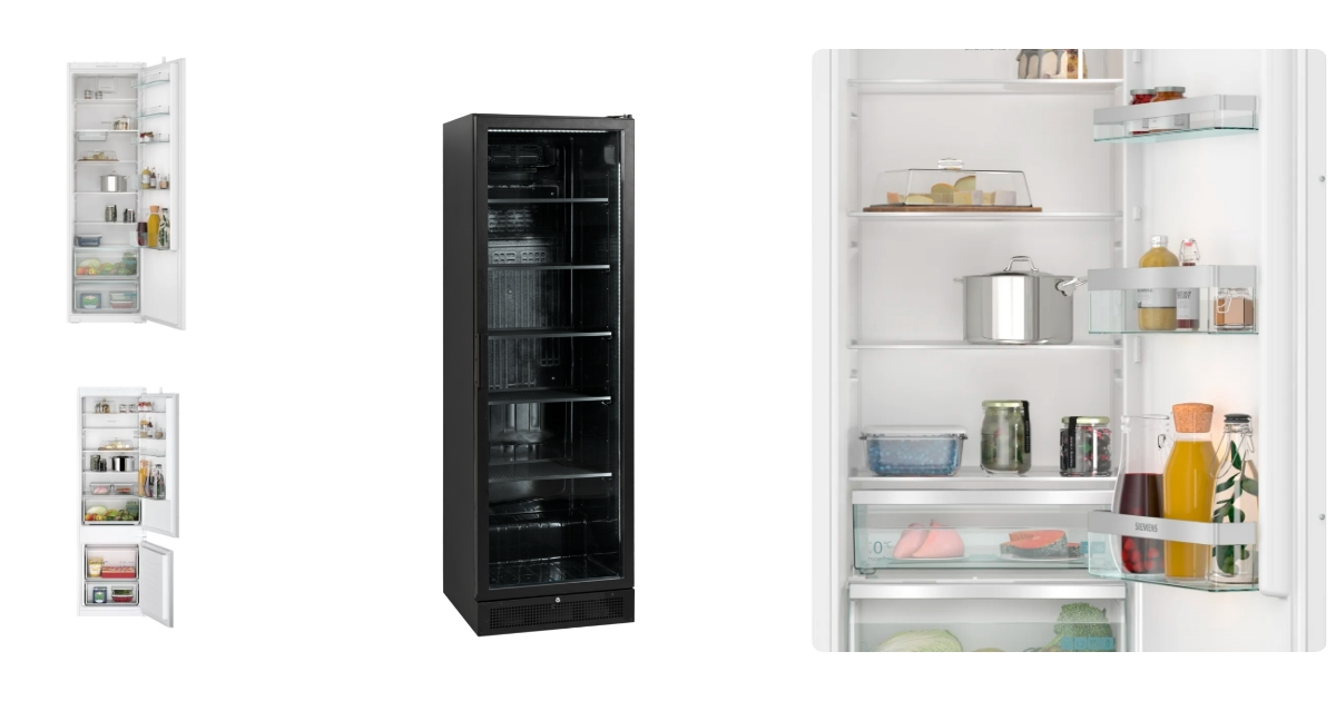 Anmeldelse af Siemens køleskab 177.5 glidende hængsel iQ100