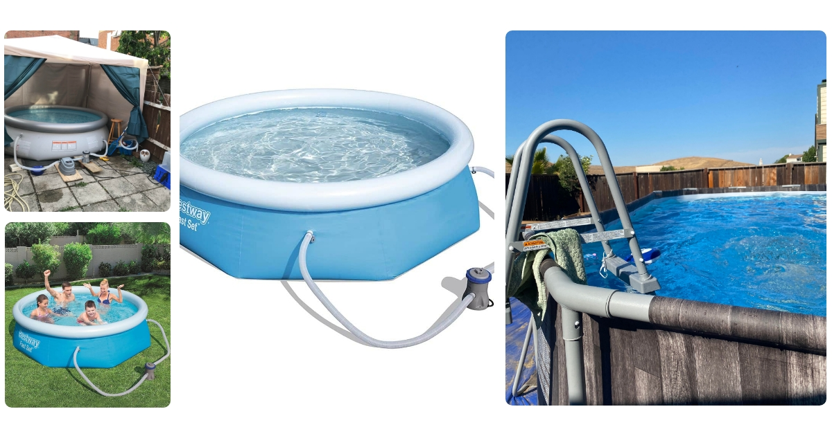 Anmeldelse af Bestway Fast Set Pool Ø2.44x0.66m
