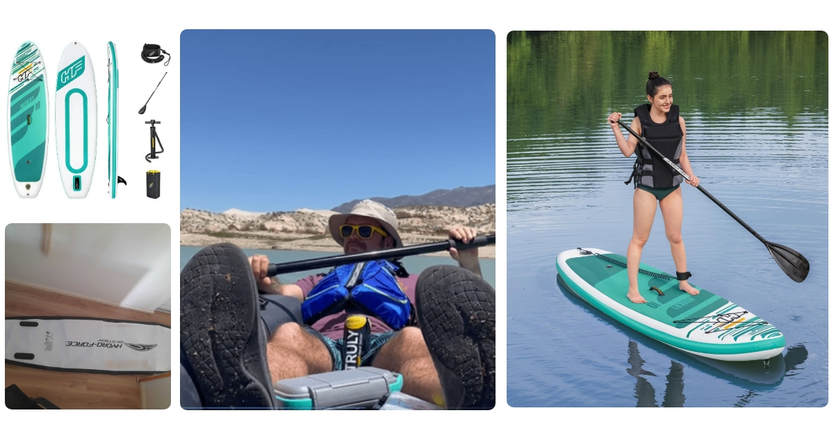 Anmeldelse af Bestway Hydro Force Huaka'i 10' SUP Set