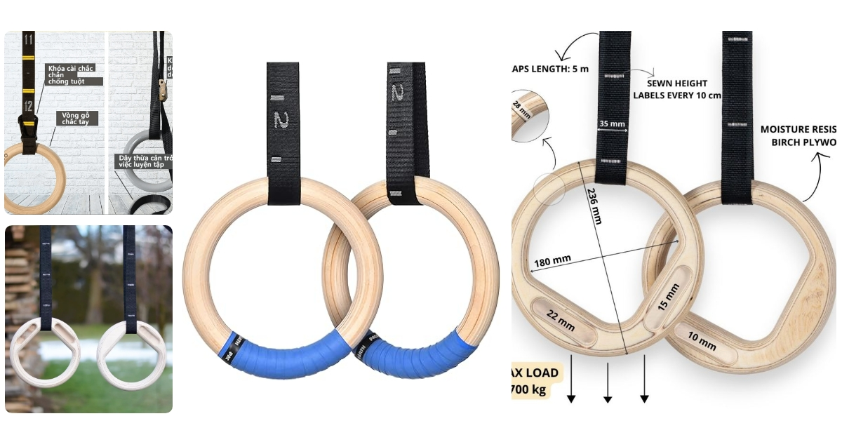 Anmeldelse af Nordic Play Wooden Gymnastic Rings