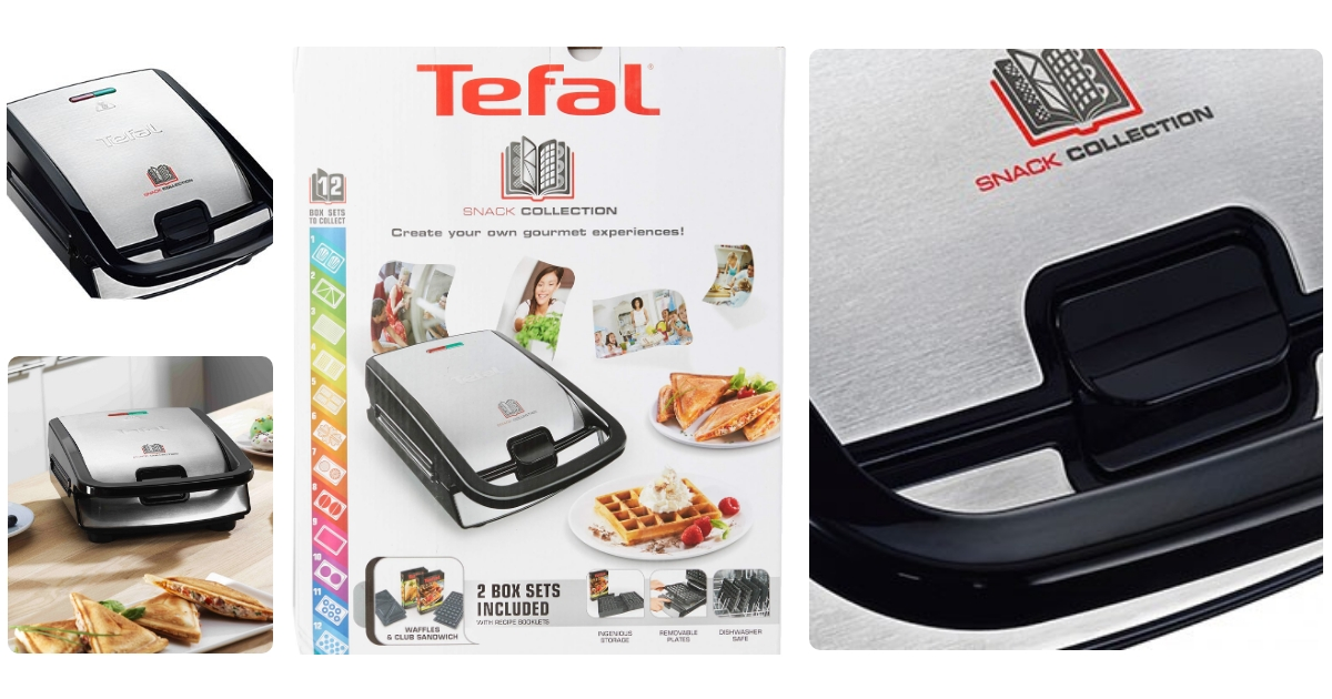 Anmeldelse af Tefal Snack Collection SW852D12