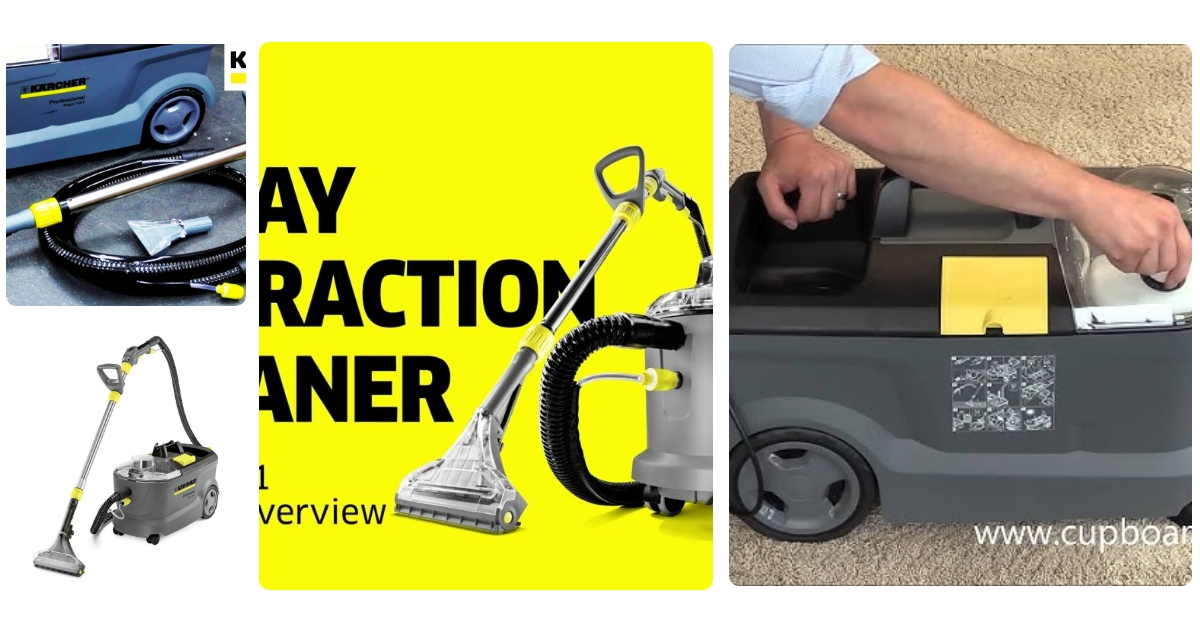 Anmeldelse af Kärcher Puzzi 10/1 Tæpperenser