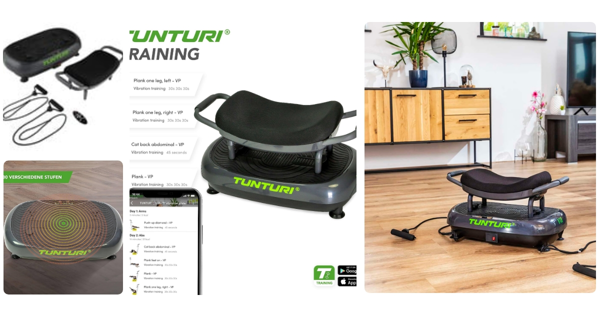 Anmeldelse af Tunturi V10 Vibration Trainer