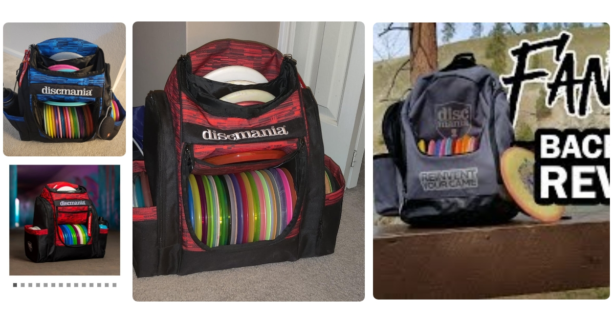 Anmeldelse af Discmania Fanatic Go frisbee golf bag
