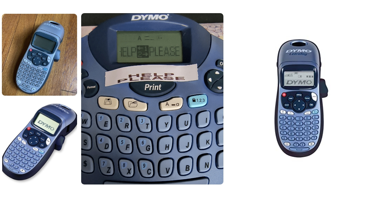 Anmeldelse af DYMO LetraTag 100H Blue