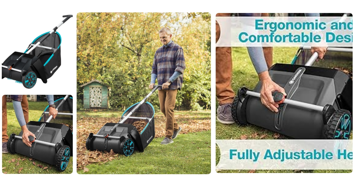 Anmeldelse af Gardena Leaf and Lawn Collector 3565-20