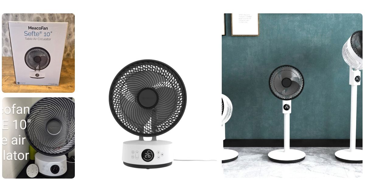 Anmeldelse af Meaco Sefte 10 Gulvventilator