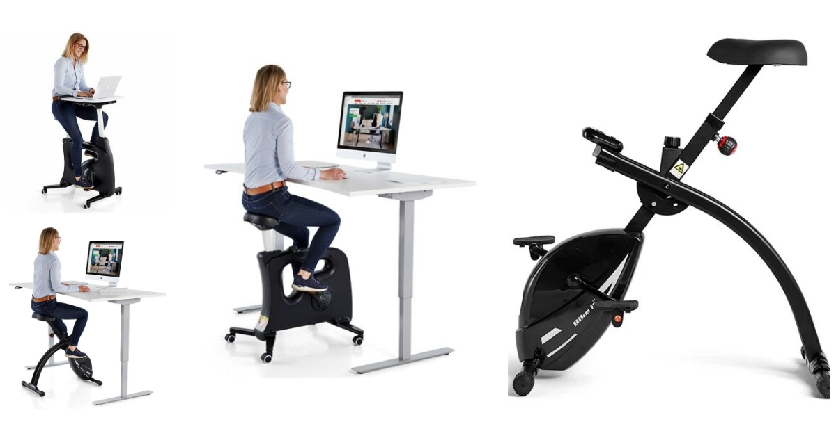 Anmeldelse af Ergoff Bike-It kontorcykel med arbejdsbord