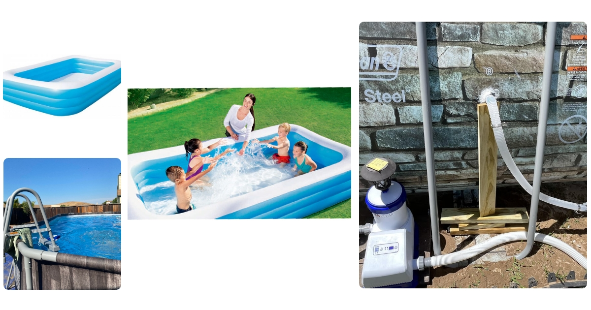 Anmeldelse af Bestway Family Pool 3.05x1.83x0.56m