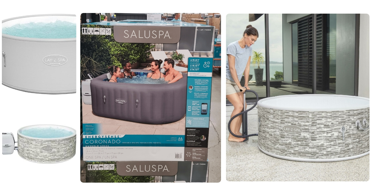 Anmeldelse af Bestway Oppusteligt spabad Lay-Z-Spa Vancouver AirJet Plus med App Kontrol