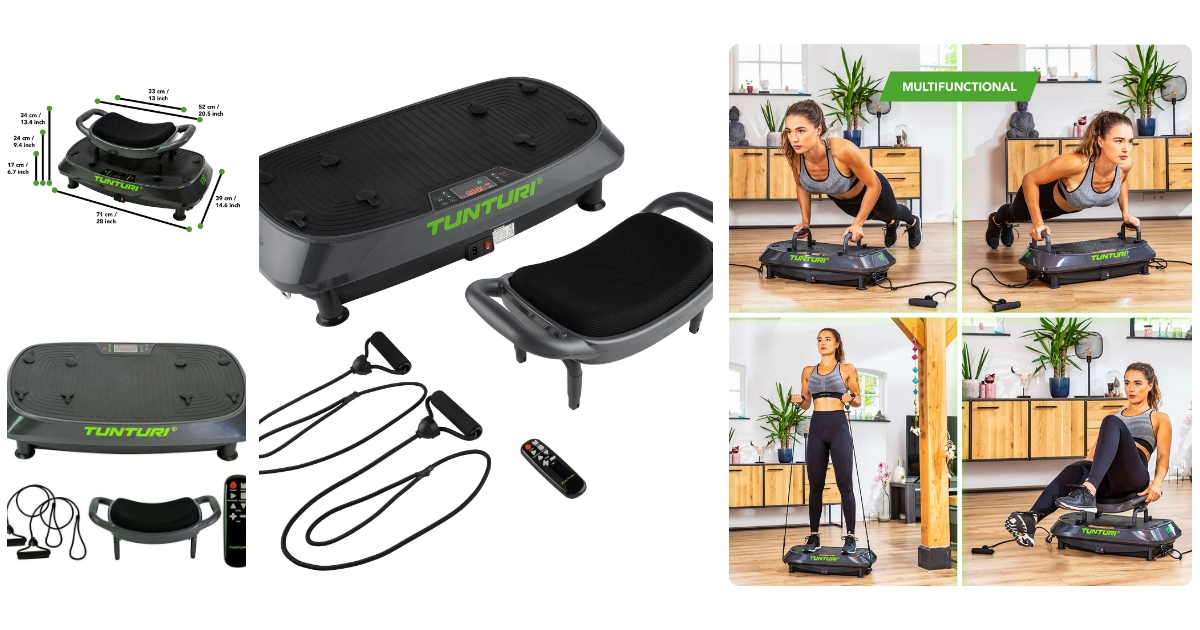 Anmeldelse af Tunturi V20 Vibrationstræner