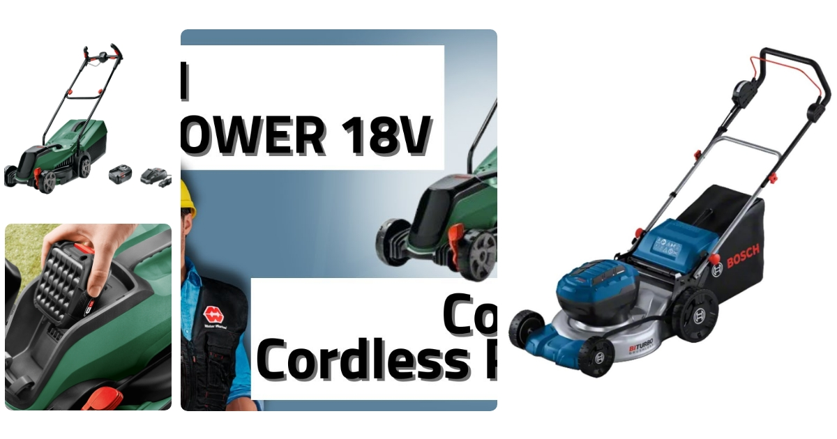 Anmeldelse af Bosch CityMower 18V-32-300 Solo Batteridrevet plæneklipper