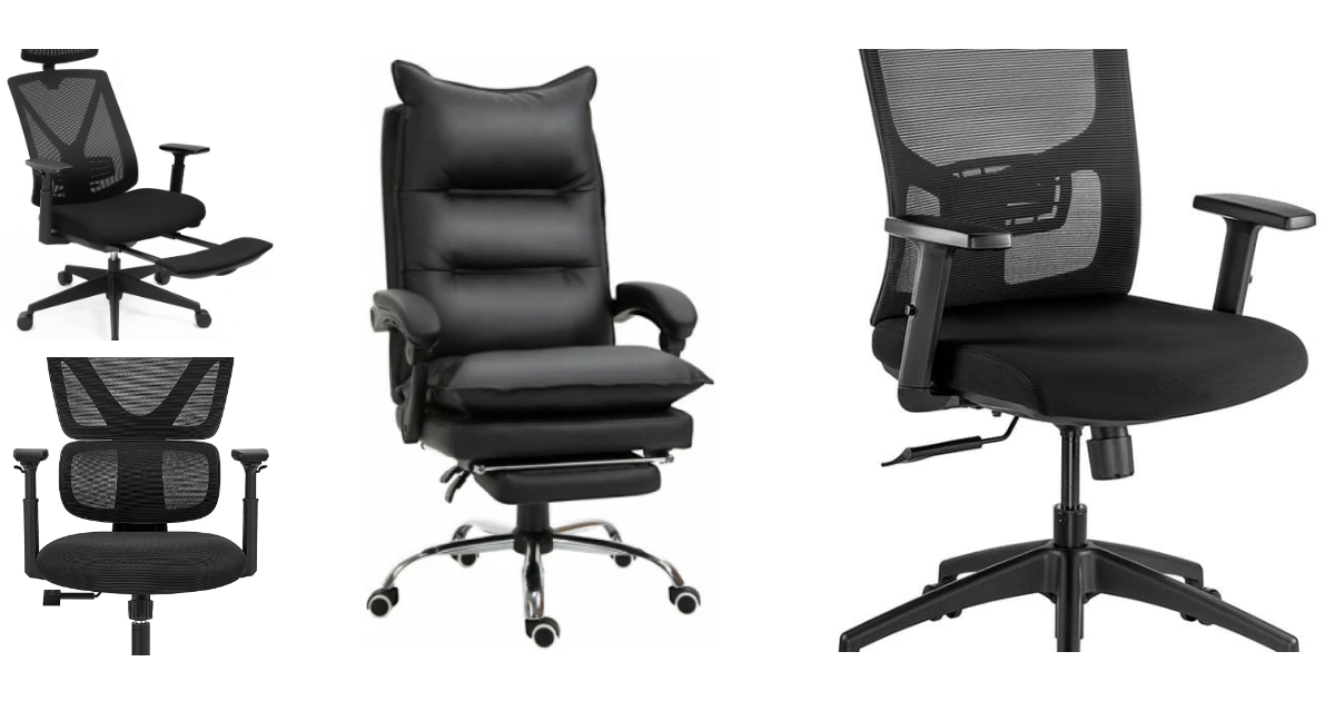 Anmeldelse af ActiveJet Ergonomic Black Kontorstol 124cm