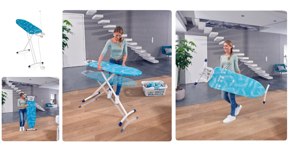 Anmeldelse af Leifheit Air Board M Solid Plus