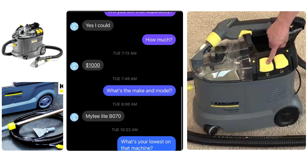 Anmeldelse af Kärcher Puzzi 8/1