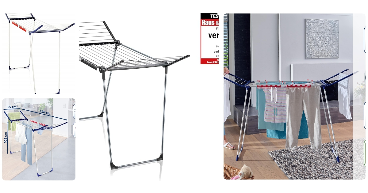 Anmeldelse af Leifheit Pegasus 180 Solid Maxx Airer Dryer